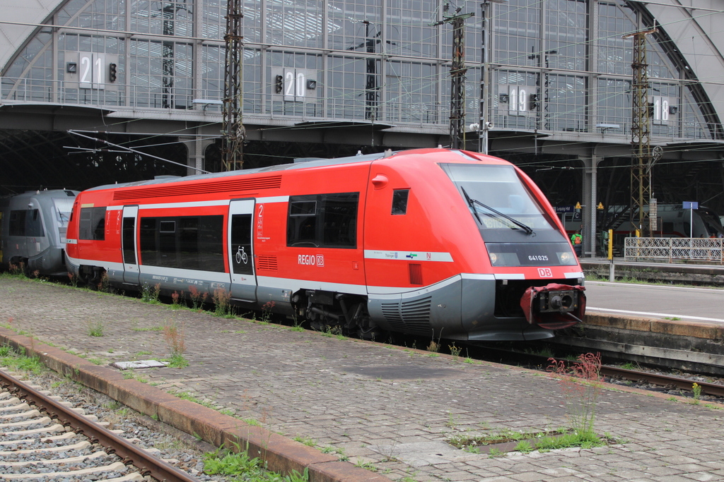 641 025 am 08.08.2025 im Leipziger Hbf.