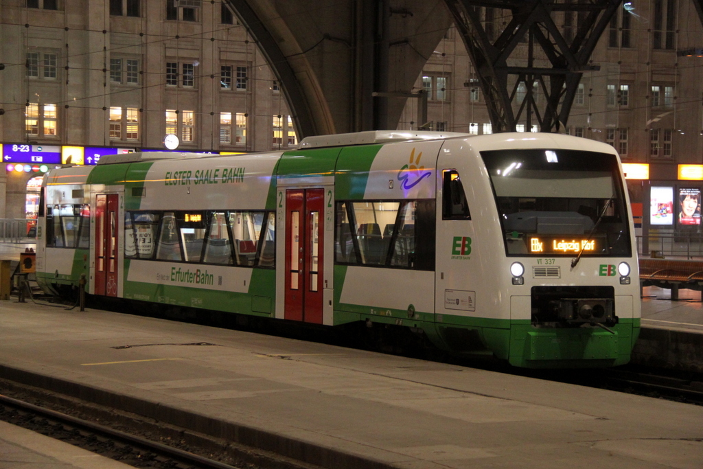 650 276-8 stand am 07.03.2014 einsam und verlassen im Leipziger Hbf. 