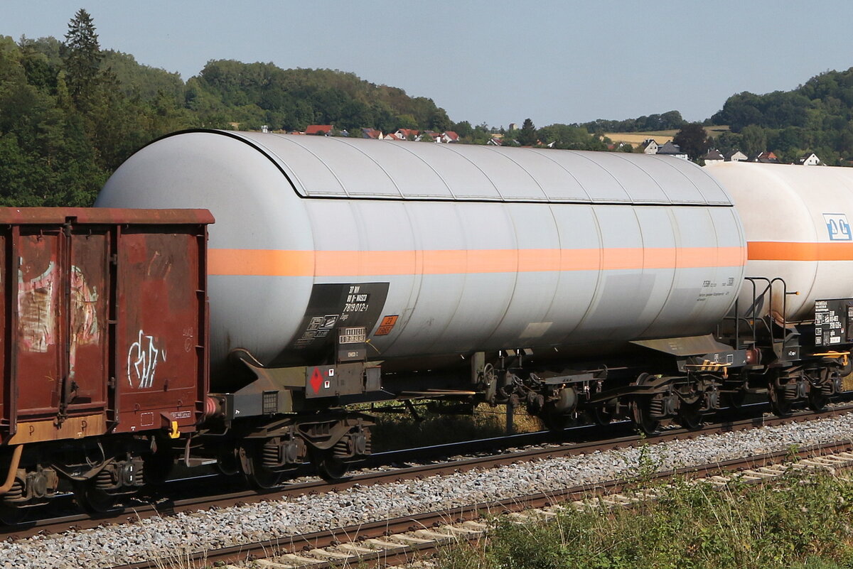 7819 012 (Zags) von  WASCOSA  am 4. August bei Sulzbach/Rosenberg.