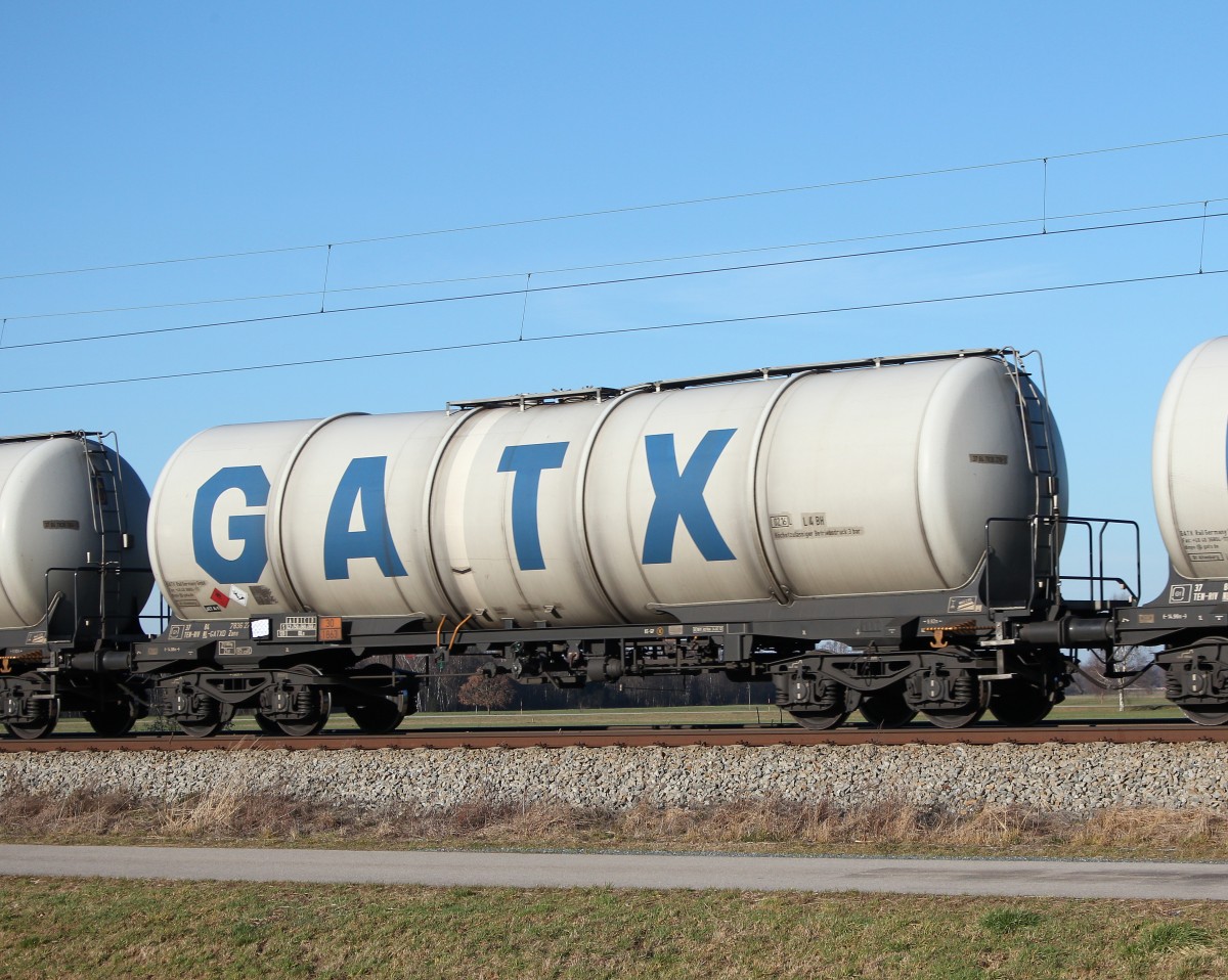 7836 27x  Zans  von  GATX  am 23. Dezember 2015 bei bersee.