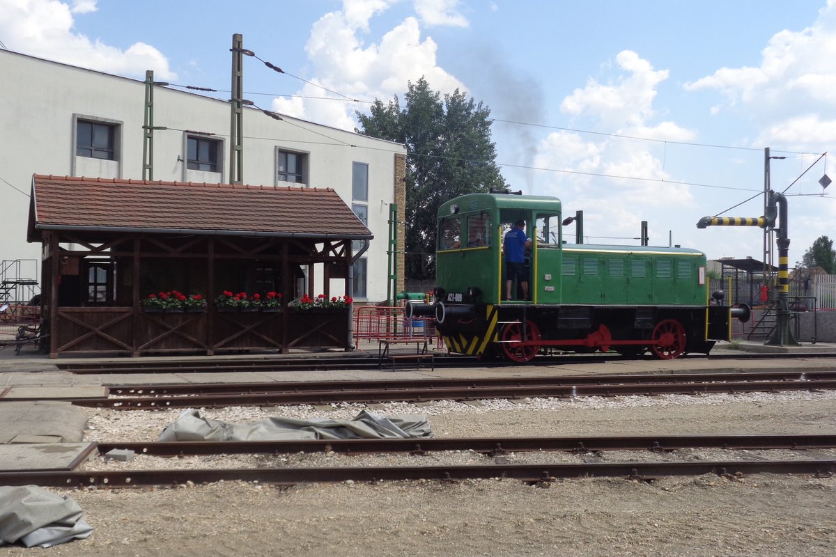 A21-009 steht am 12 Mai 2018 ins Eisenbahnmuseum Budapest.