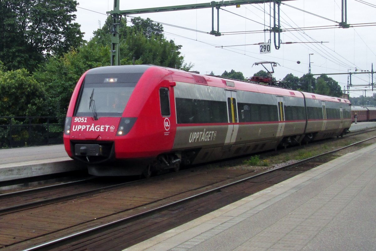 Am 12 September 2015 treft Uptaget 9051 in Gvle ein.