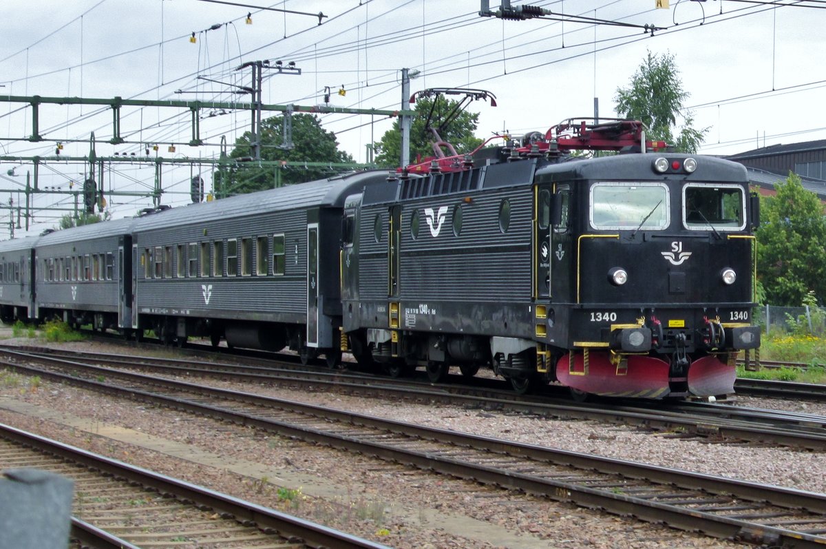 Am 12 September 2015 verlässt SJ 1340 Gävle.