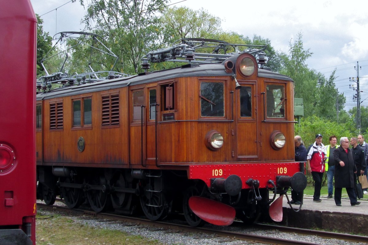 Am 13 September 2015 steht Da 109 ins Eisenbahnmuseum von Gävle.