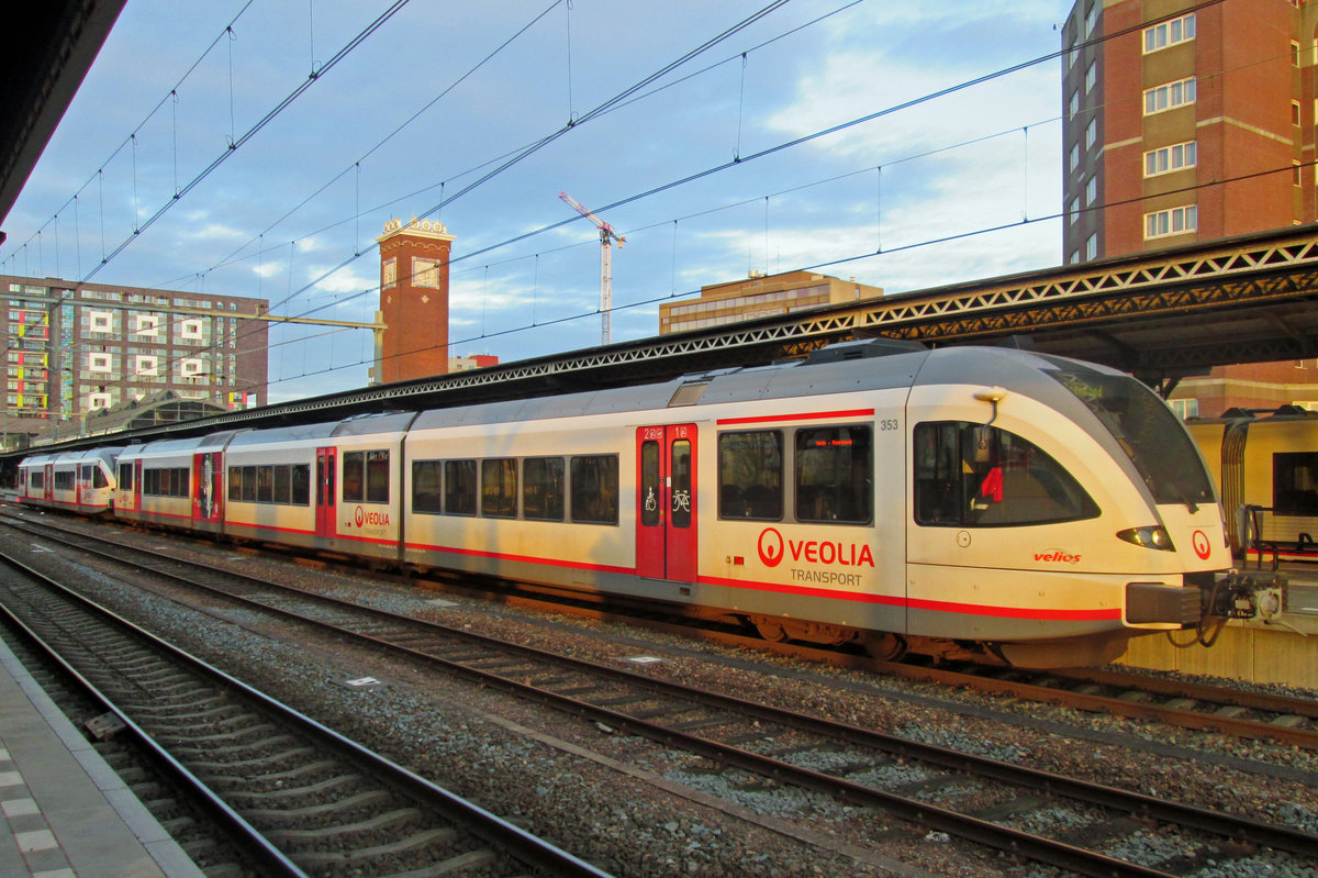 Am 16 Jänner 2015 verlässt Veolia 353 Nijmegen.