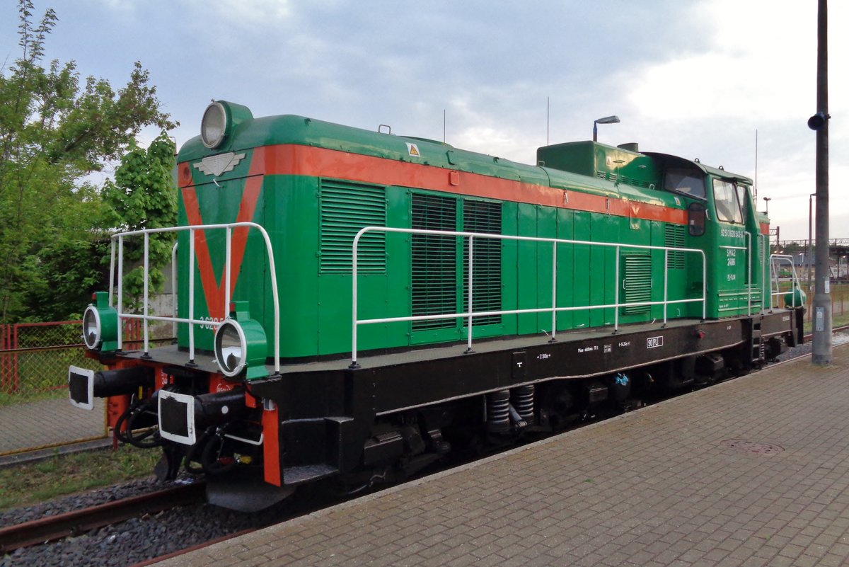 Am 2 Mai 2018 steht SM42-2486 in Rzepin. 