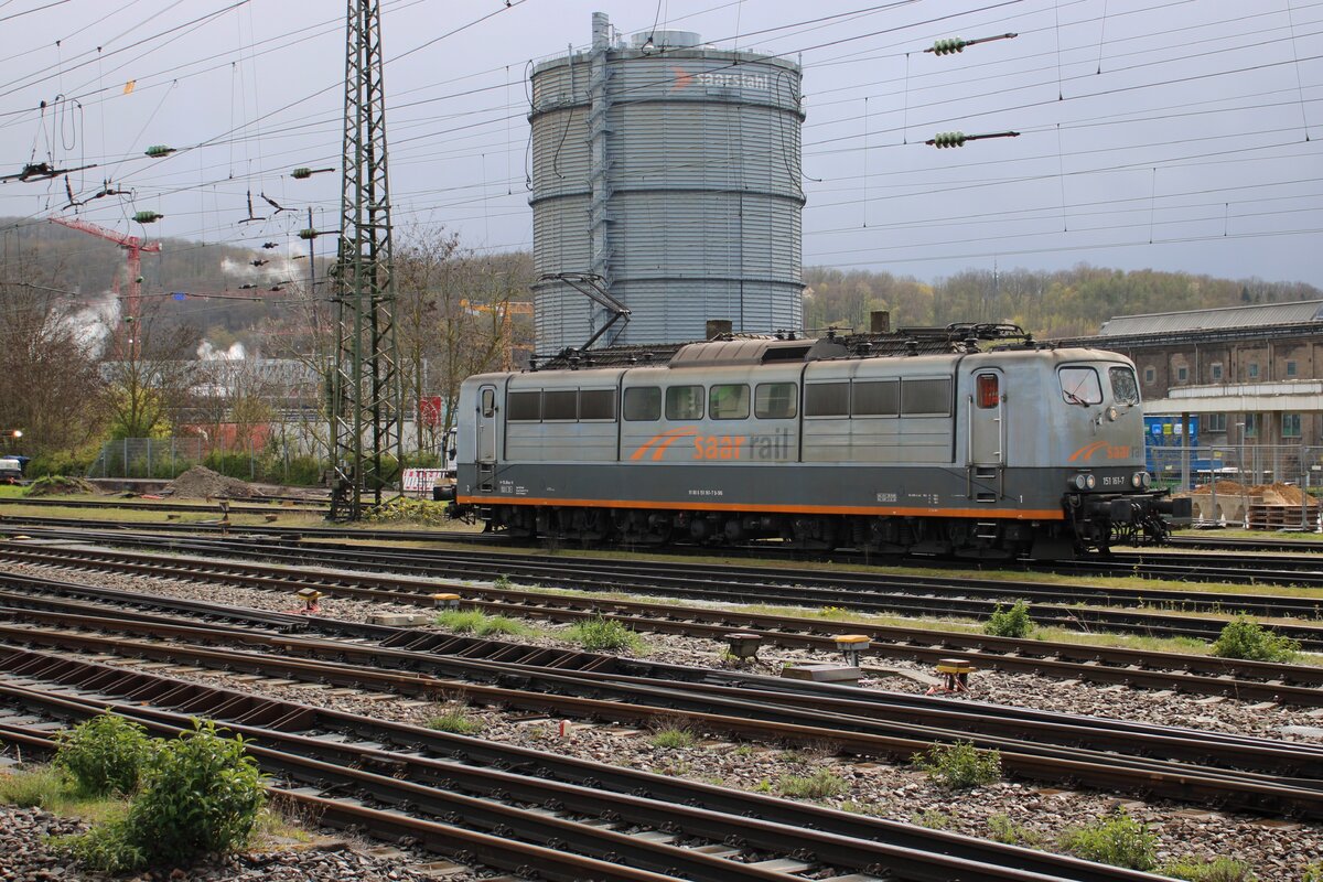 Am 31 März 2026 lauft Saarrail 151 161 um in Völklingen.