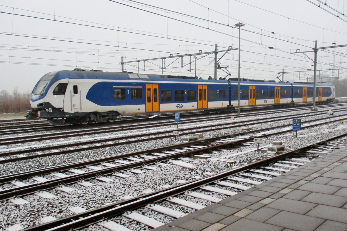 Am 7 Jänner 2017 steht 2201 in Nijmegen.