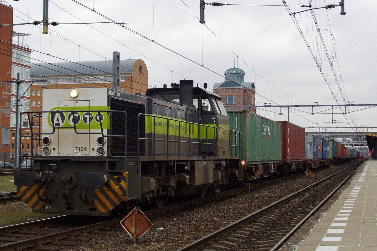 Am 8 Februar 2008 war ACTS 7104 mit ein KLV in ´s Hertogenbosch.