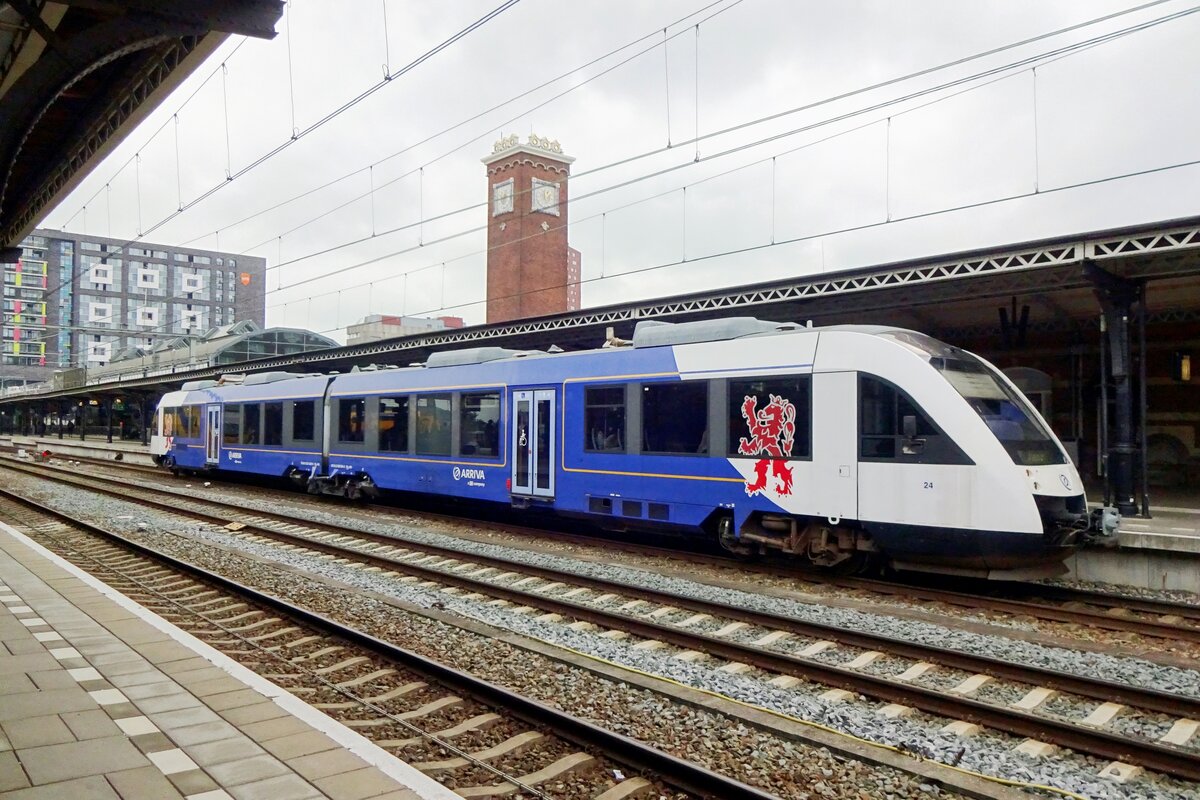 Arriva 24 steht am 2 Juli 2021 in Nijmegen.