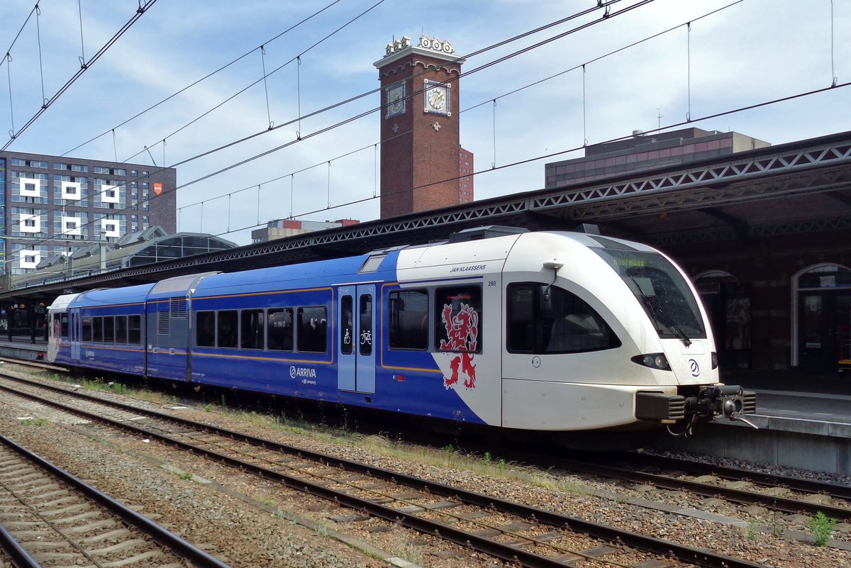 Arriva 280 steht am 28 Mai 2018 in Nijmegen. 
