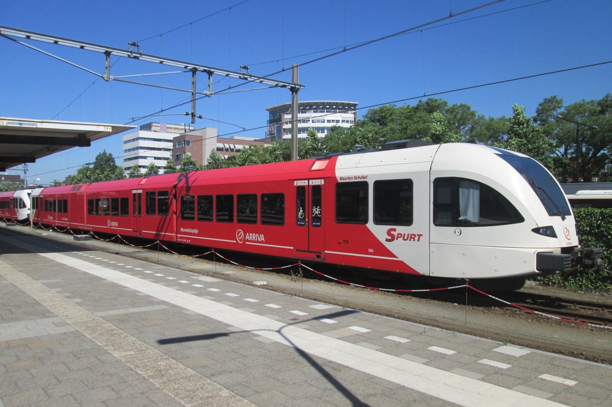 Arriva 506 steht am 20 Juli 2016 in Dordrecht Centraal.