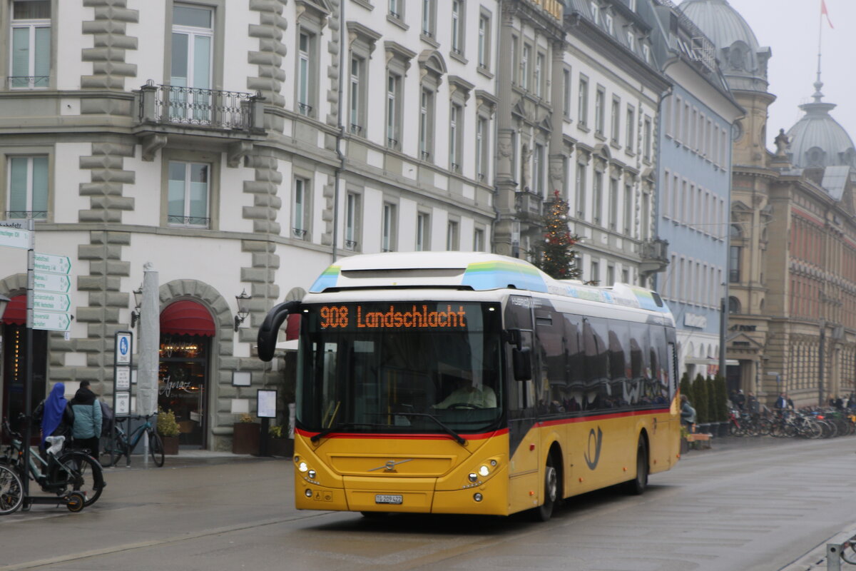 Aus der Schweiz: PostAuto Ostschweiz - TG 209'422/PID 10'471 - Volvo am 18. Dezember 2025 in Konstanz (Aufnahme: Martin Beyer)