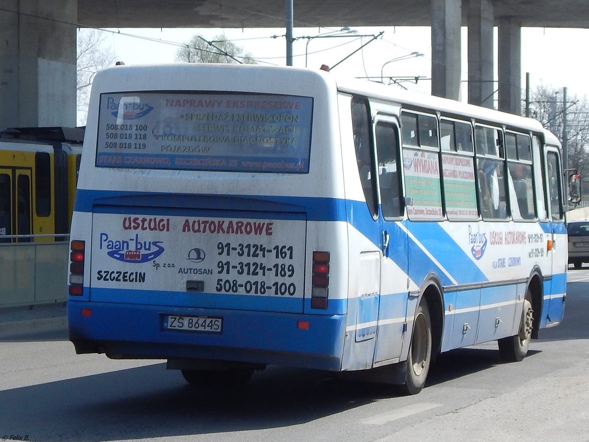 Autosan H9-21 von Paan-Bus aus Polen in Stettin.