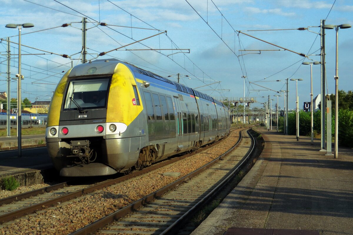 BiBi 81796 verlässt Nevers am 18 September 2021.