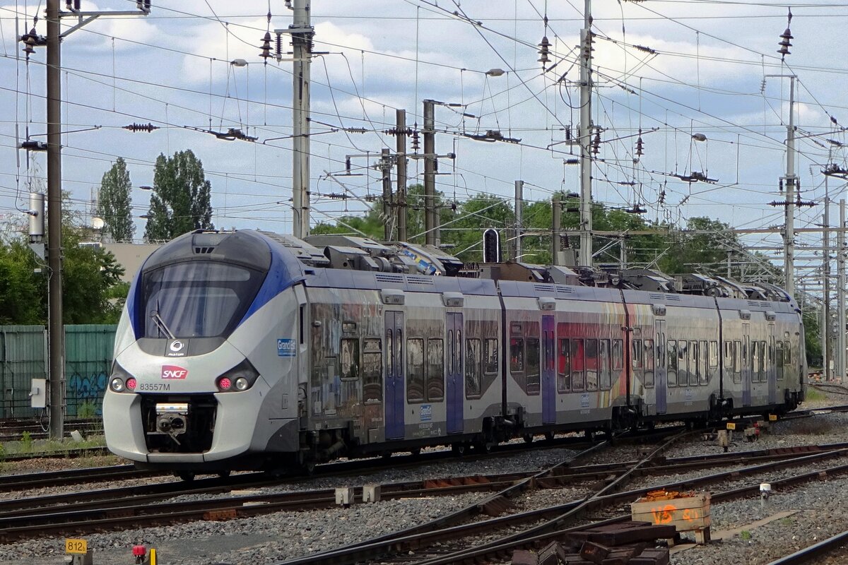 BiBi 83557 treft am 30 Mai 2019 in Strasbourg Gare Centrale ein.