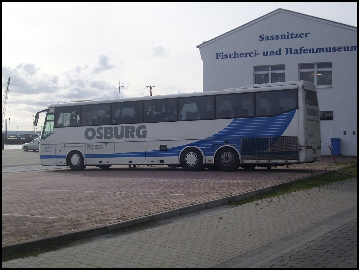 Bova Futura von Osburg aus Deutschland im Stadthafen Sassnitz.