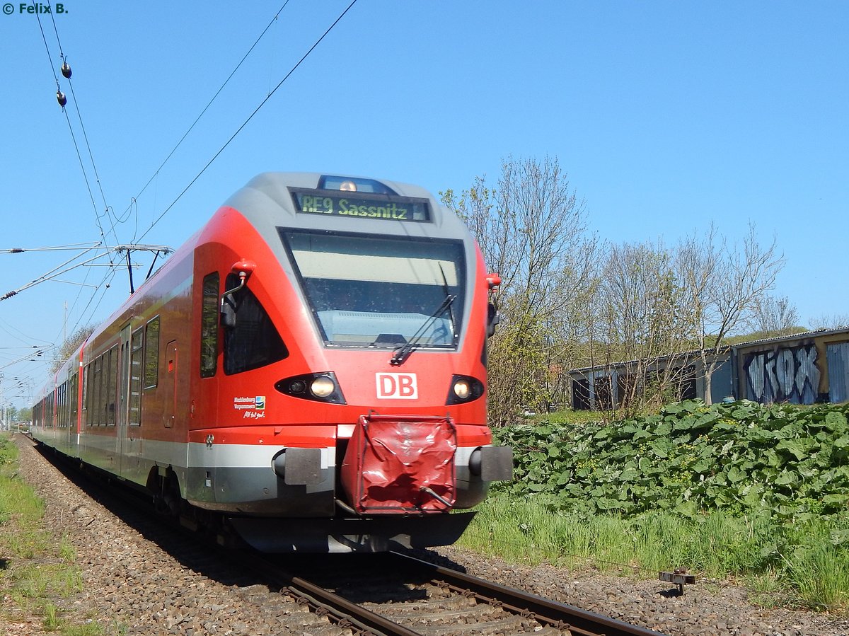 BR 429 - Stadler Flirt in Sassnitz.