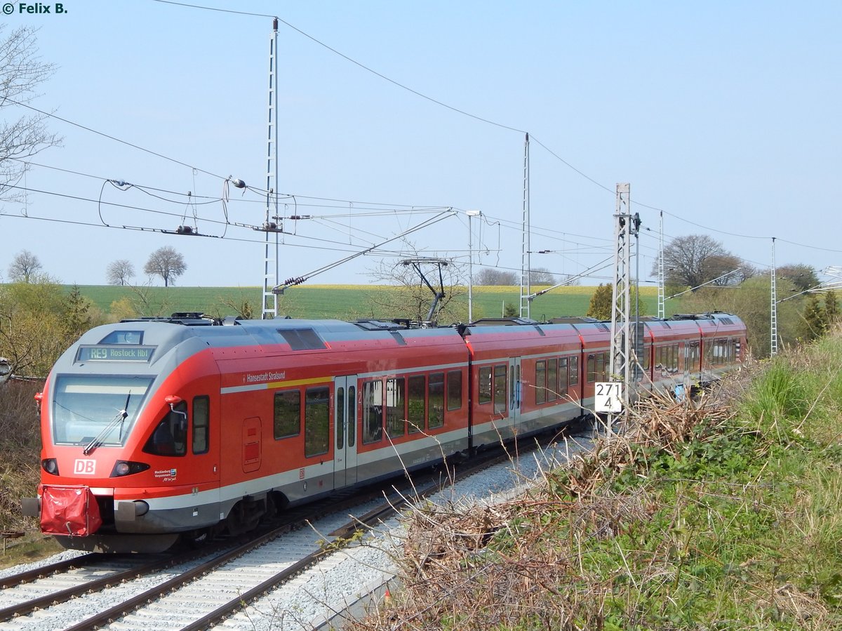 BR 429 - Stadler Flirt in Sassnitz.