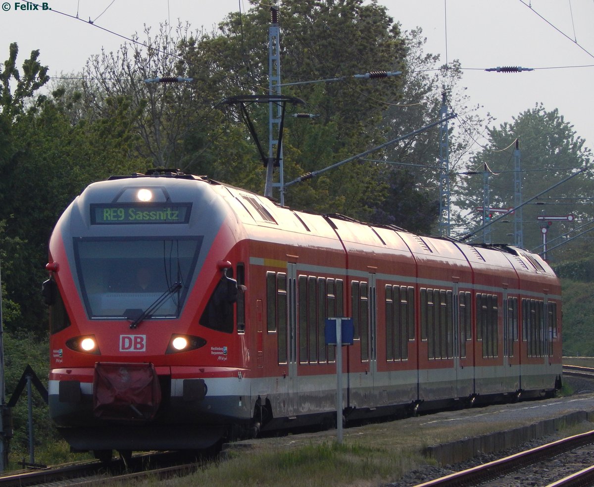 BR 429 - Stadler Flirt in Sassnitz.