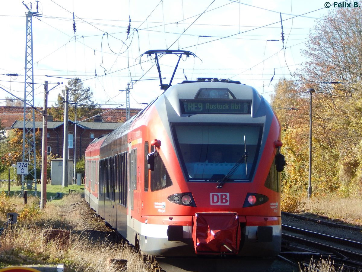 BR 429 - Stadler Flirt in Sassnitz.