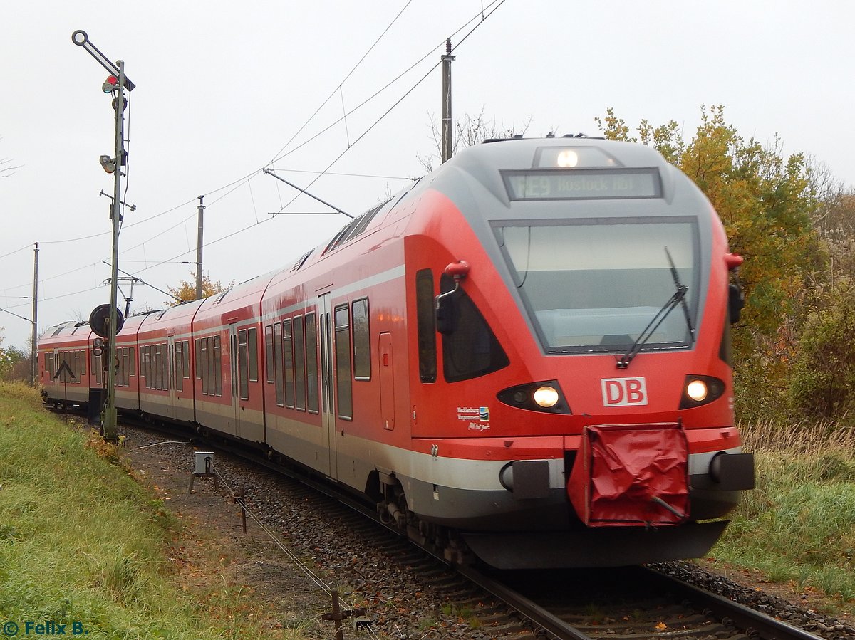 BR 429 - Stadler Flirt in Sassnitz.