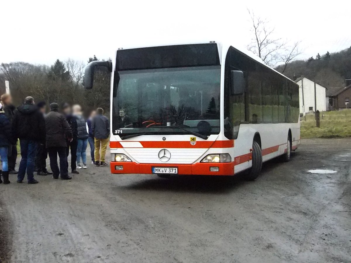 Bus der MVG Lüdenscheid,MK-V-371 fährt leider nicht mehr im MK,SonderFahrt , Aufnahmezeit: 2015:04:02 
