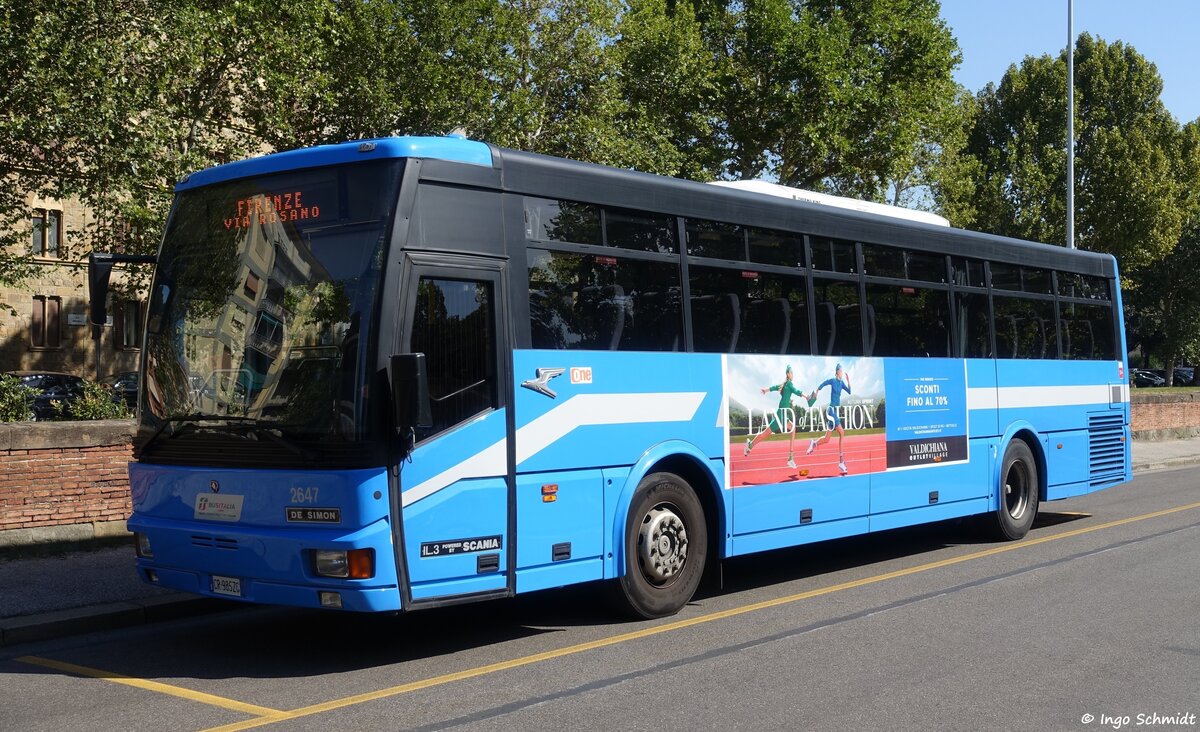 Busitalia - Sita Nord | Nr. 2647 | CR-985ZG | De Simon IL.3 | 16.09.2019 in Florenz