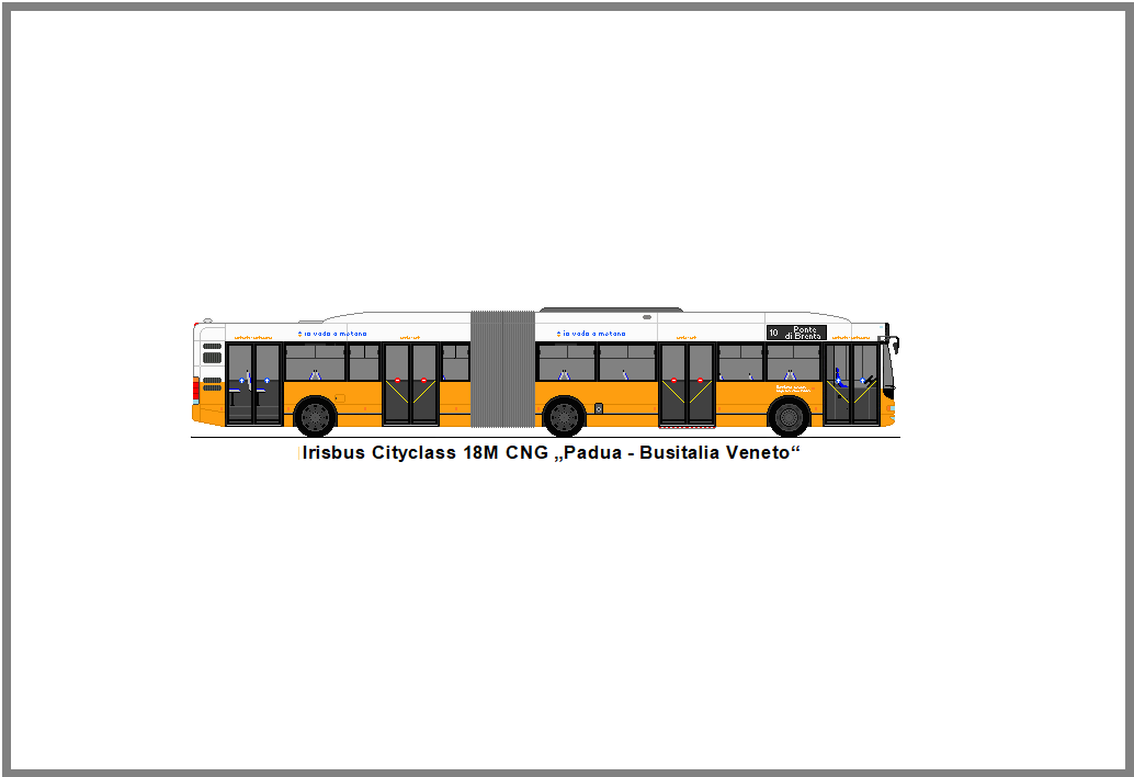 Busitalia Veneto, Padova - Irisbus Cityclass 18M CNG