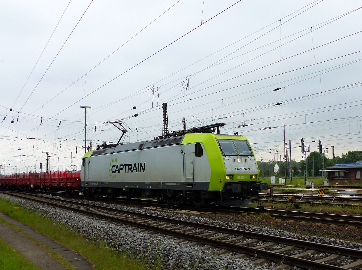 Captrain Lok 185 550- 1 G�terbahnhof Oberhausen West 18-05-2017.

Captrain elektrische loc 185 550- 1 goederenstation Oberhausen West 18-05-2017.