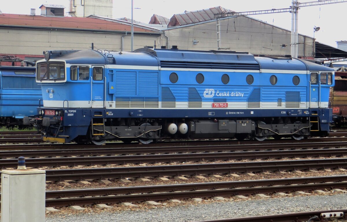 CD 750 713 steht am 26 Augustus 2021 abgestellt in Breclav.