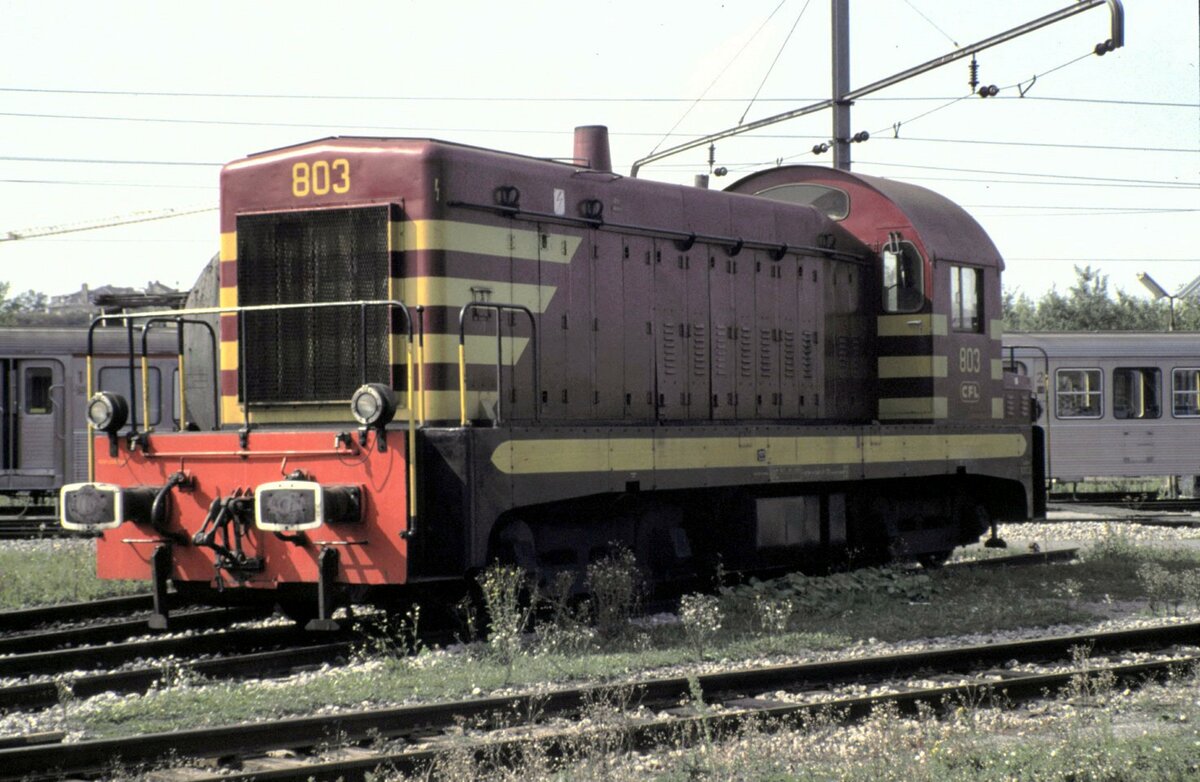 CFL Nr.803 in Luxembourg im September 1992.