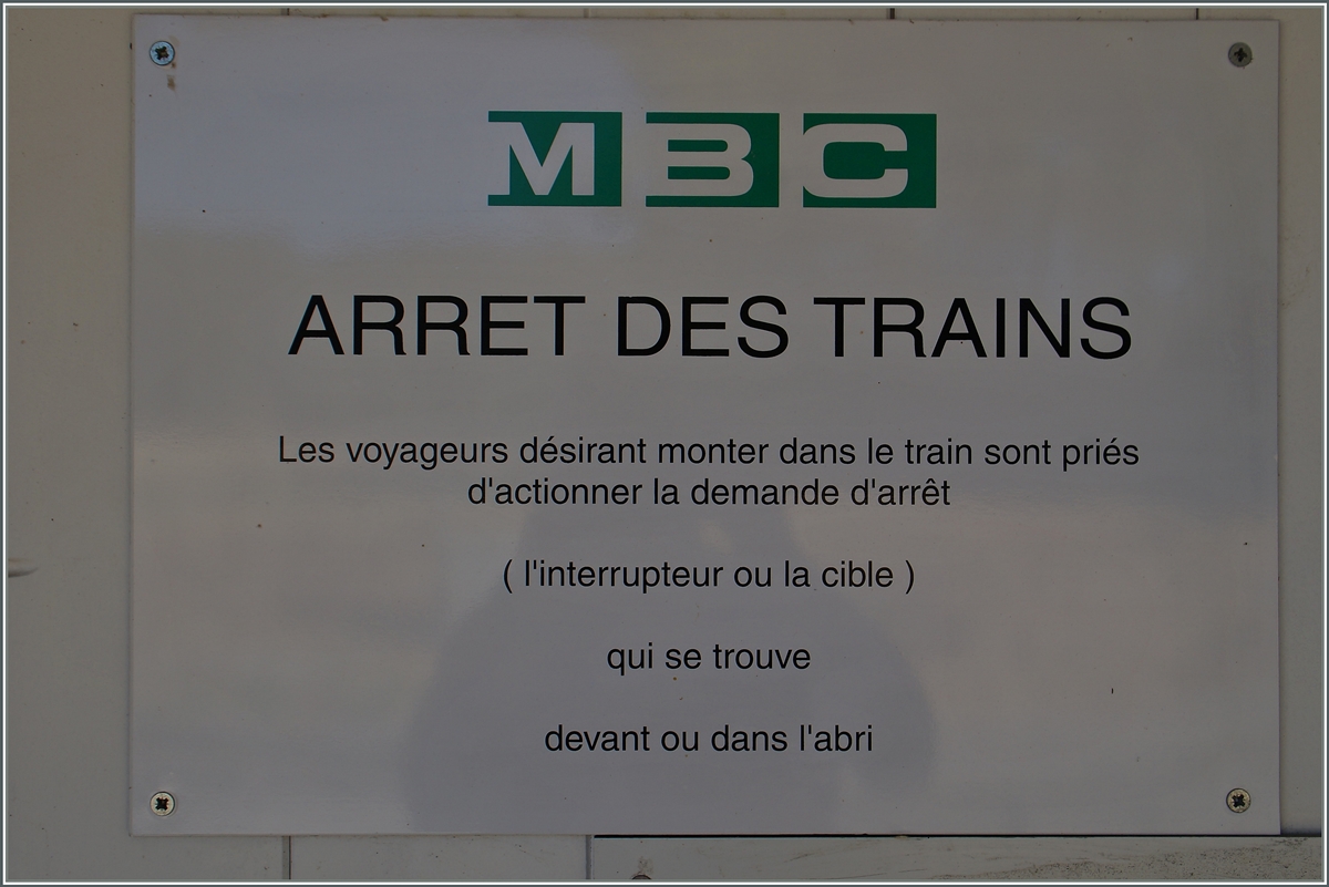  Chardonney-Château  - Halt auf Verlangen.
21. Juli 2015