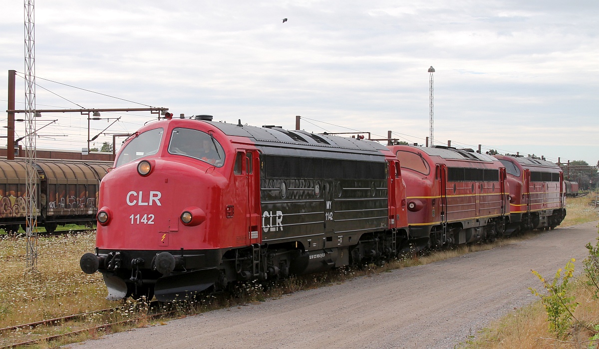 CLR MY 1142(227 005-6) Altmark MY 1149(227 008-0) und Altmark MY 1155(227 010-6) Padborg 05.08.2020