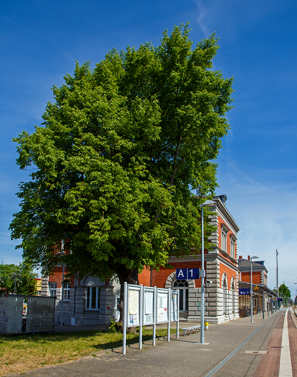 Das sehr schöne Empfangsgebäude vom Bahnhof Bützow am 16.05.2022 von der Gleisseite.

Der Bahnhof Bützow in der gleichnamigen Stadt Bützow im Landkreis Rostock in Mecklenburg-Vorpommern wird im Nah- und Fernverkehr bedient. Er liegt an der Bahnstrecke Bad Kleinen–Rostock (KBS 100) und ist Ausgangspunkt der Bahnstrecke (KBS 175) Bützow–Pasewalk–Szczecin Główny (Stettin Hbf / Pommern / Polen). 