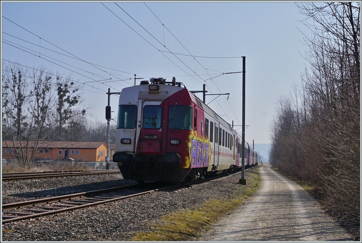 Das war einmal ein ein schöner GFM/TPF BDe 4/4 ...

Sugiez, den 9. März 2022 