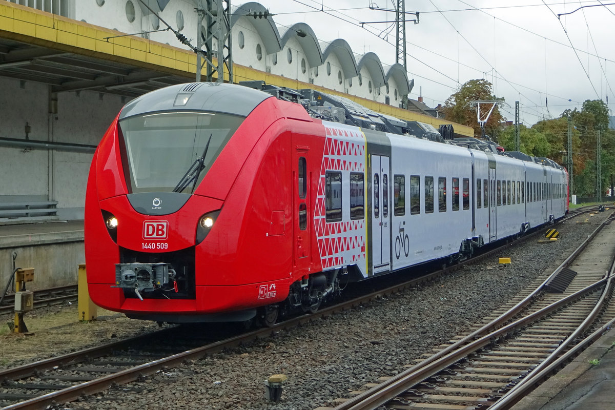 DB 1440 509 macht ein testfahrt in Koblenz Hbf am 23 September 2019.
