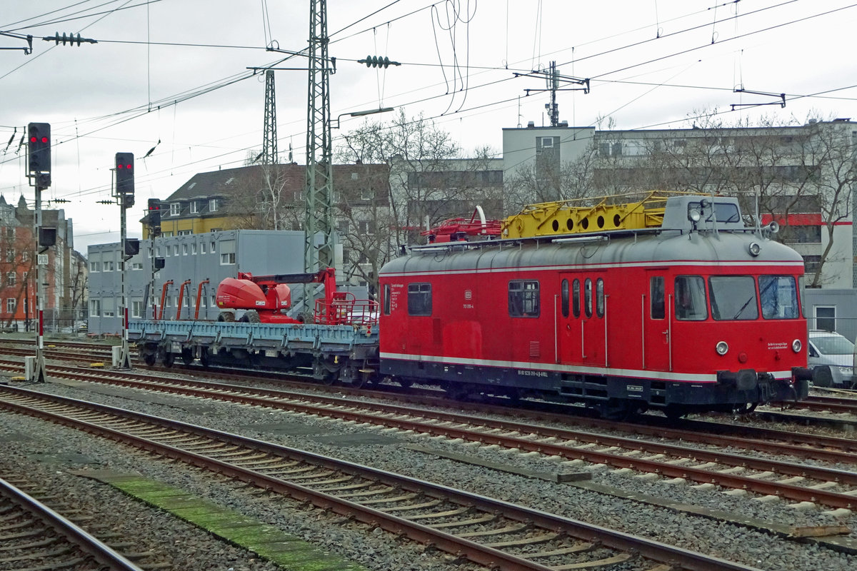 DB 701 099 steht am 20 Februar 2020 abgestellt in Düsseldorf Hbf.