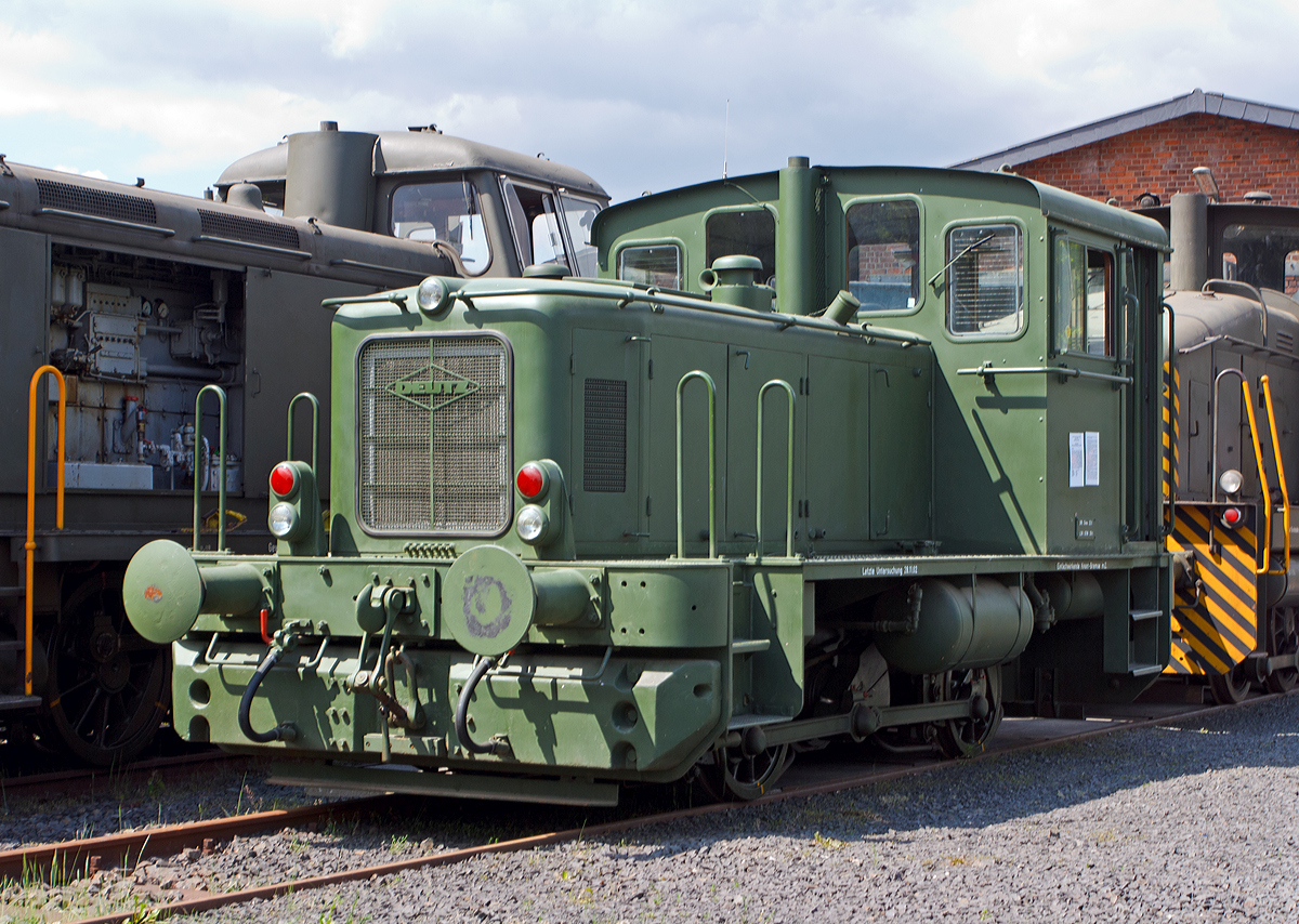 Die Deutz 57513 - eine DEUTZ KS 230 B Diesellokomotive ...