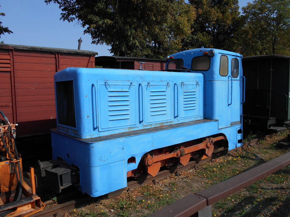 Die Pollo Diesellok V10 103,am 29.August 2018,in Mesendorf.