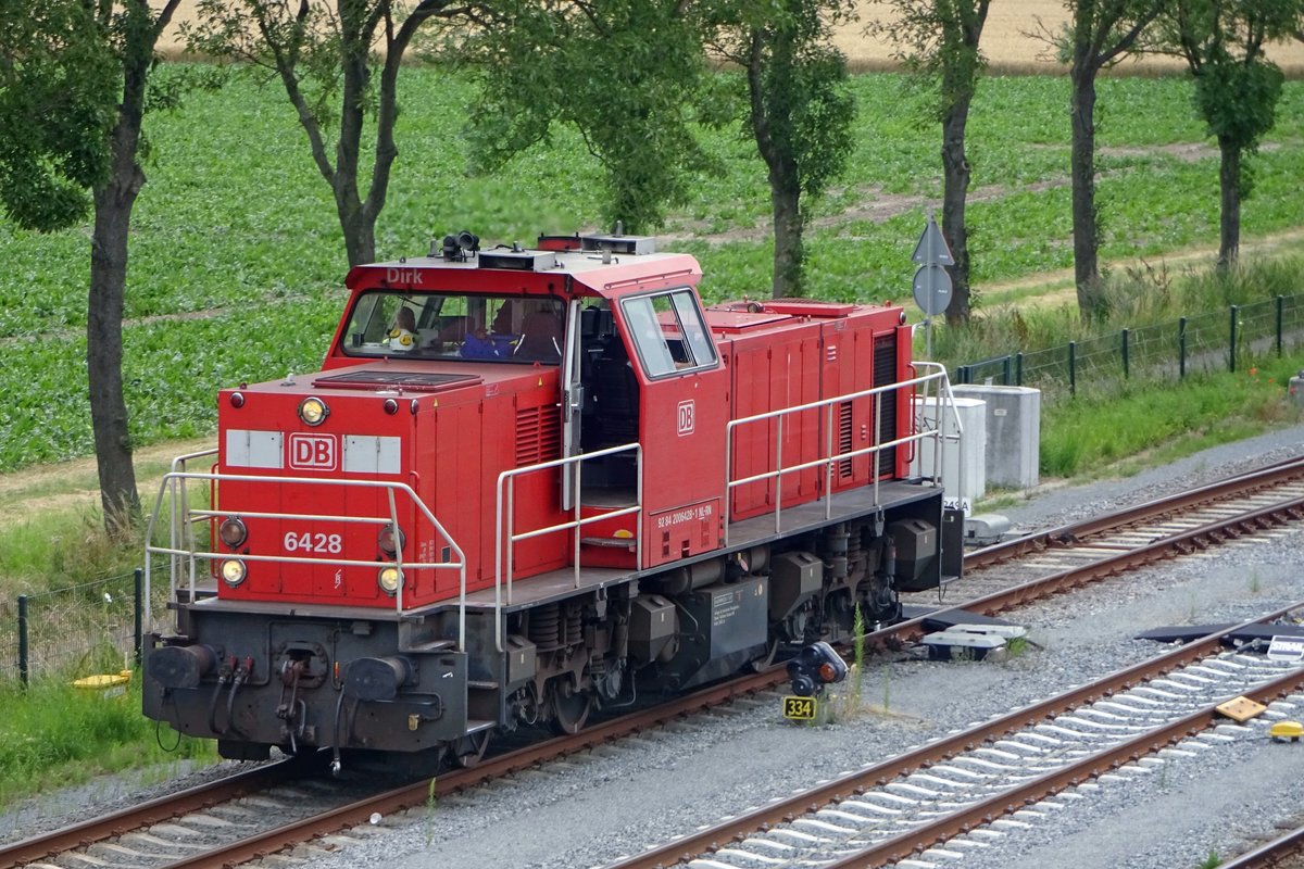 DIRK -auch 6428 genannt- lauft am 19 Juli 2019 um in Lage Zwaluwe. 