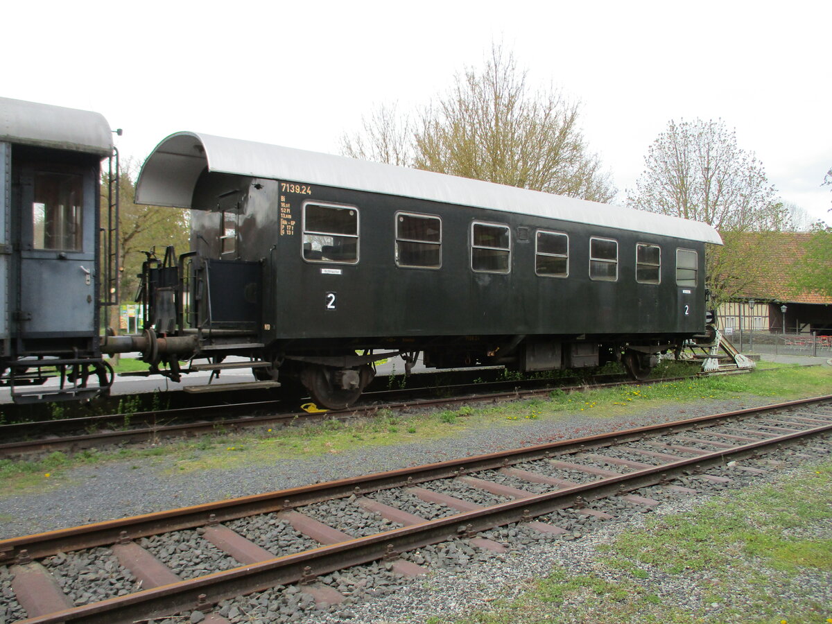 Donnerbüchse,am 26.April 2023,im bayrischen Bahnhof Fladungen.