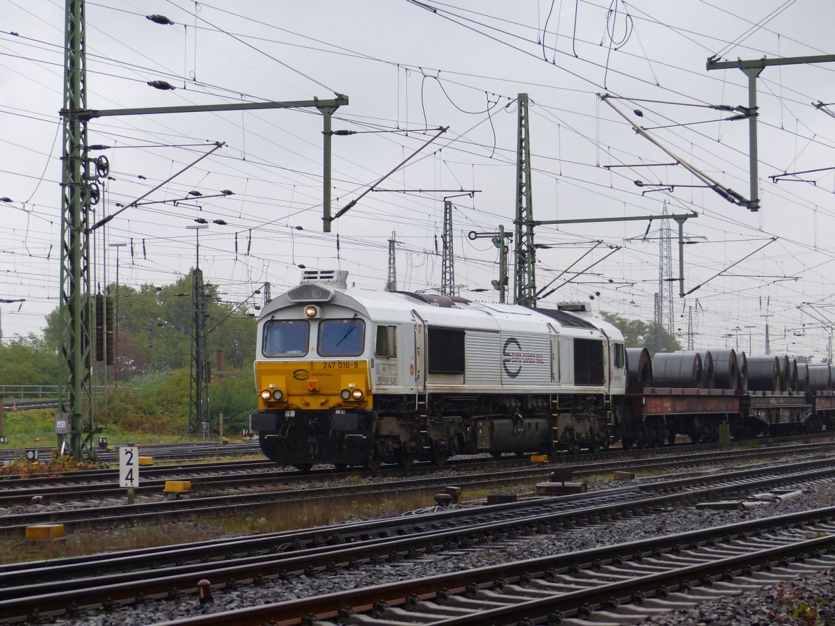 ECR (Euro Cargo Rail) Diesellok 247 016-9 Gterbahnhof Oberhausen West 20-10-2016.


ECR (Euro Cargo Rail) dieselloc 247 016-9 goederenstation Oberhausen West 20-10-2016.