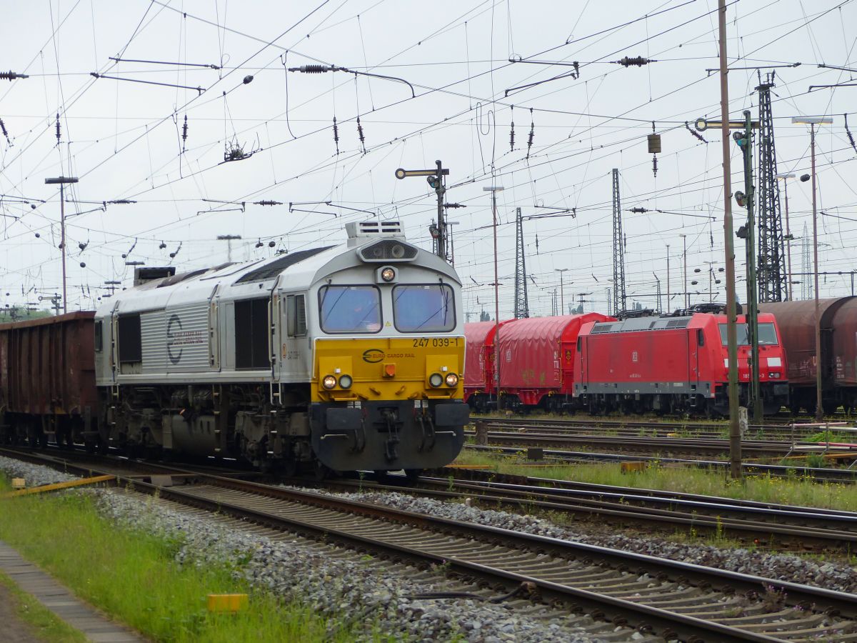 ECR (Euro Cargo Rail) Diesellok 247 039-1 Gterbahnhof Oberhausen West 18-05-2017.

ECR (Euro Cargo Rail) dieselloc 247 039-1 goederenstation Oberhausen West 18-05-2017.