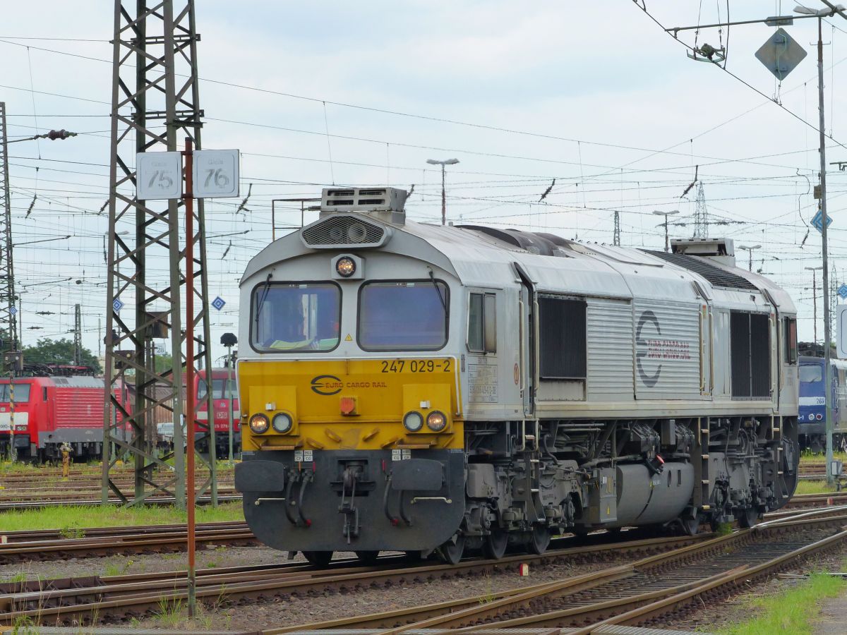 ECR (Euro Cargo Rail) Diesellok 247 020-1 Gterbahnhof Oberhausen West 13-07-2017.

ECR (Euro Cargo Rail) dieselloc 247 020-1 goederenstation Oberhausen West 13-07-2017.