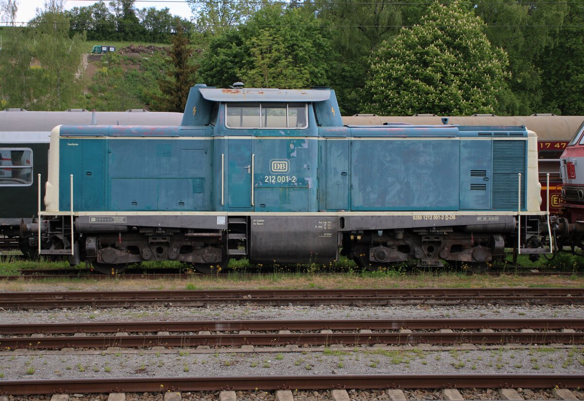 EFZ 212 001 steht am 16 Mai 2026 abgestellt in Rottweil.