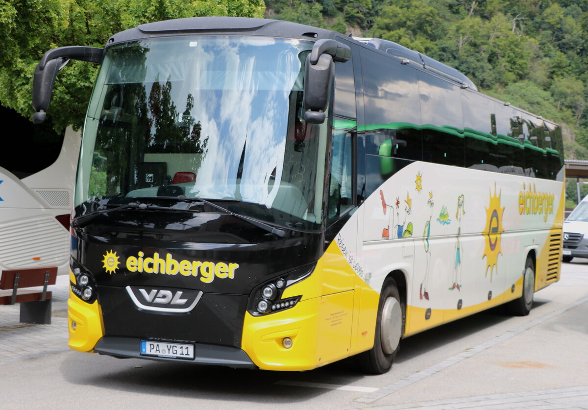 Eichberger, Passau - PA-YG 11 - VDL am 30. Juli 2025 in Passau, Schiffl�nde (Aufnahme: Martin Beyer)