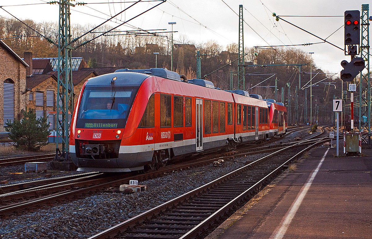 Ein Alstom Coradia LINT 41 (648 201 / 648 701) in