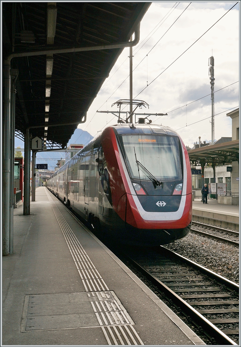 Ein Twindexx RABe 502 auf Probefahrt in Montreux. 

12. Okt. 2020