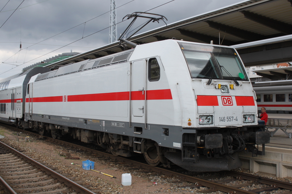 Eine Premiere f�r den Fotografen gab es am 19.08.2017 als IC 2388 von Leipzig Hbfd nach Warnem�nde in Rostock ankam.